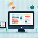 Web design and development icon representing responsive websites